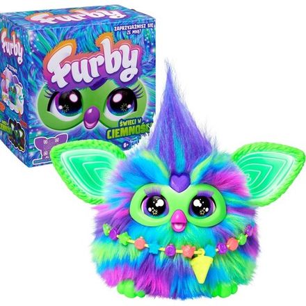 Hasbro Furby 2.0 - Интерактивный талисман Аврора Галакси светится в темноте F8901