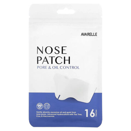 Avarelle, Zitout® Nose, 16 пластырей