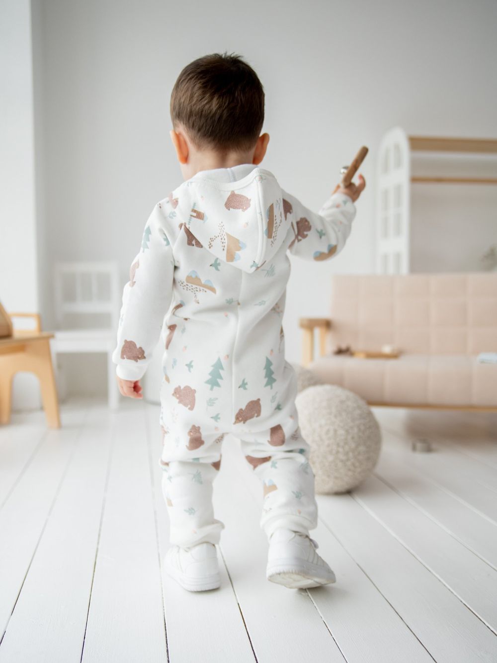 Комбинезон с капюшоном "Тайга" утепленный 0+