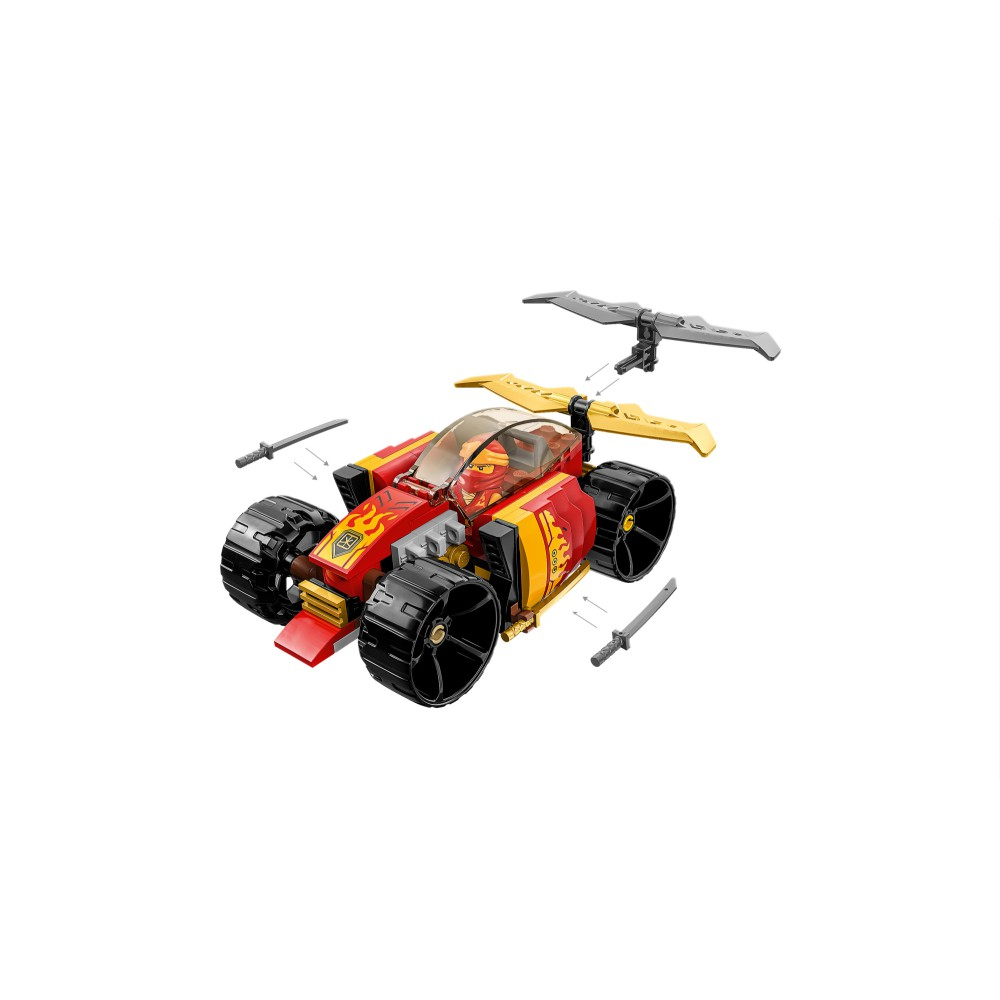 Конструктор LEGO Ninjago 71780 Гоночный автомобиль Кая EVO — фото 9