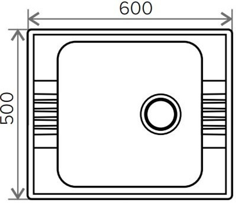 Мойка POLYGRAN F-20 песочный № 302