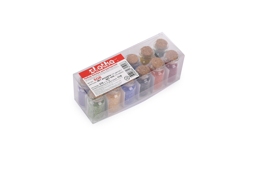 "Zlatka" набор бисера для рукоделия SGB цвет №1