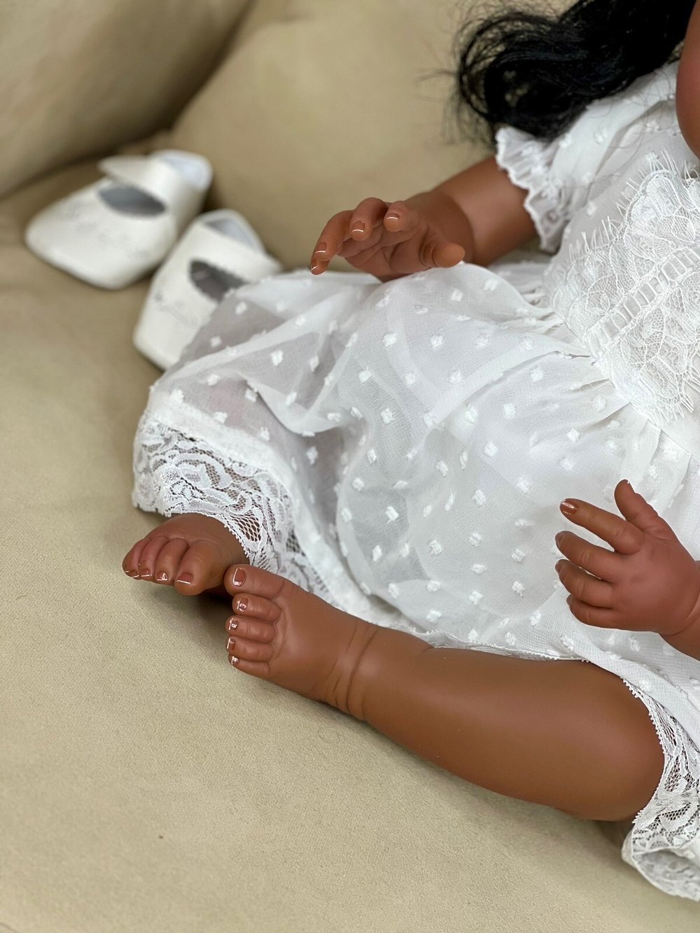 Кукла Реборн мягконабивная 60см (FA-975)