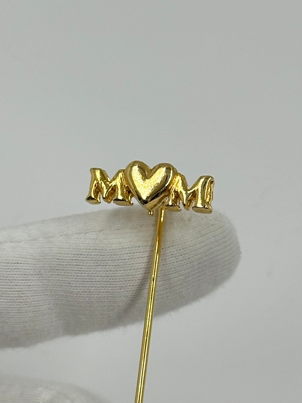 Брошь булавка Мама