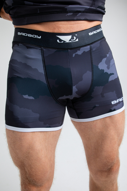 Плавки/Боксеры мужские Bad Boy серый камуфляж