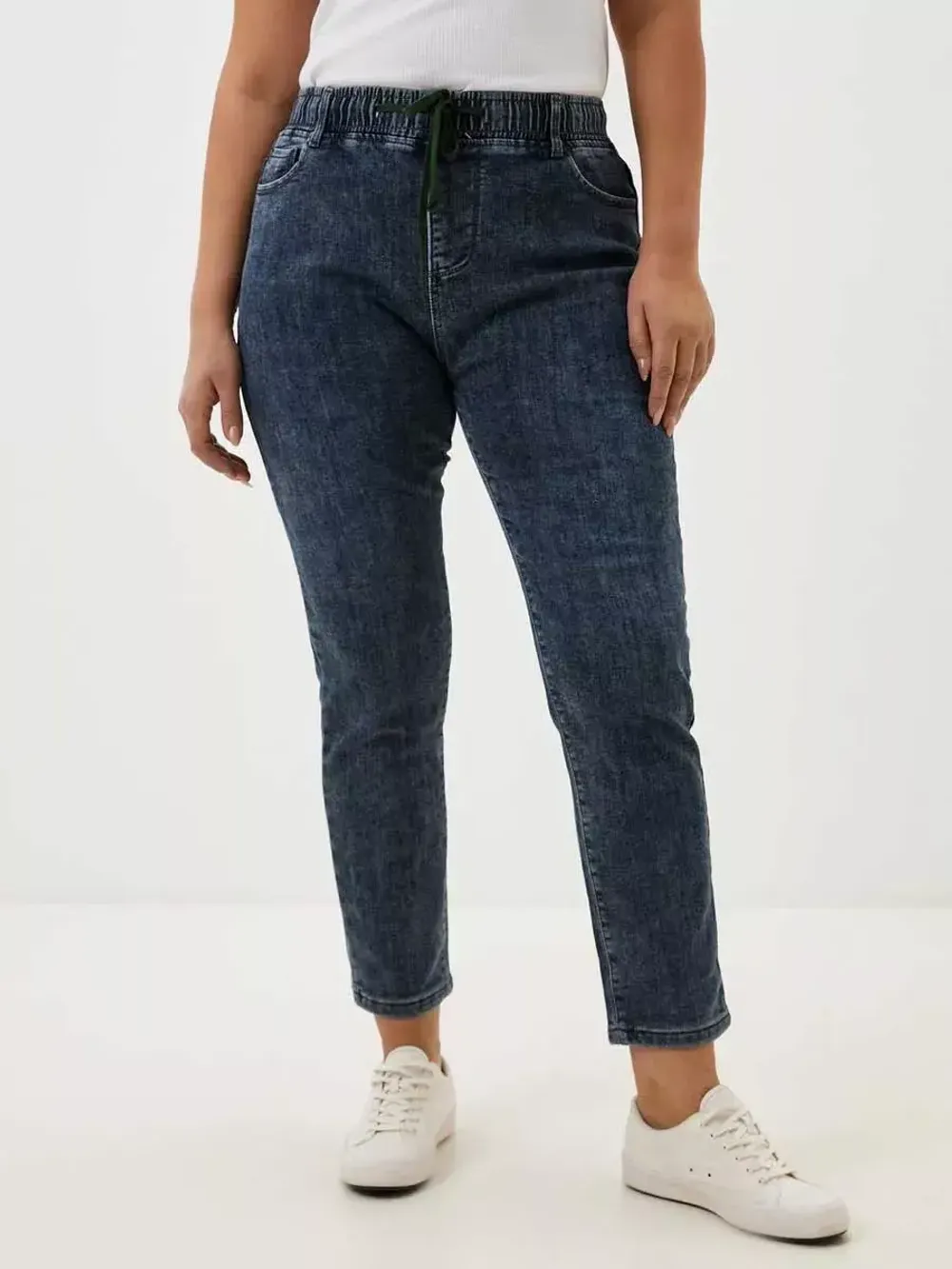 Джинсы утепленные больших размеров