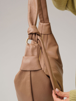 Кожаная сумка Azaro 30846 гоби