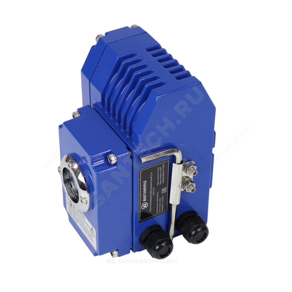 Электропривод четвертьоборотный Q-170 F05/F07 14х14 квадрат 220В Benarmo