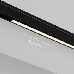 Трековый магнитный светодиодный светильник Maytoni Levity Basis TR190-1-10W3K-B