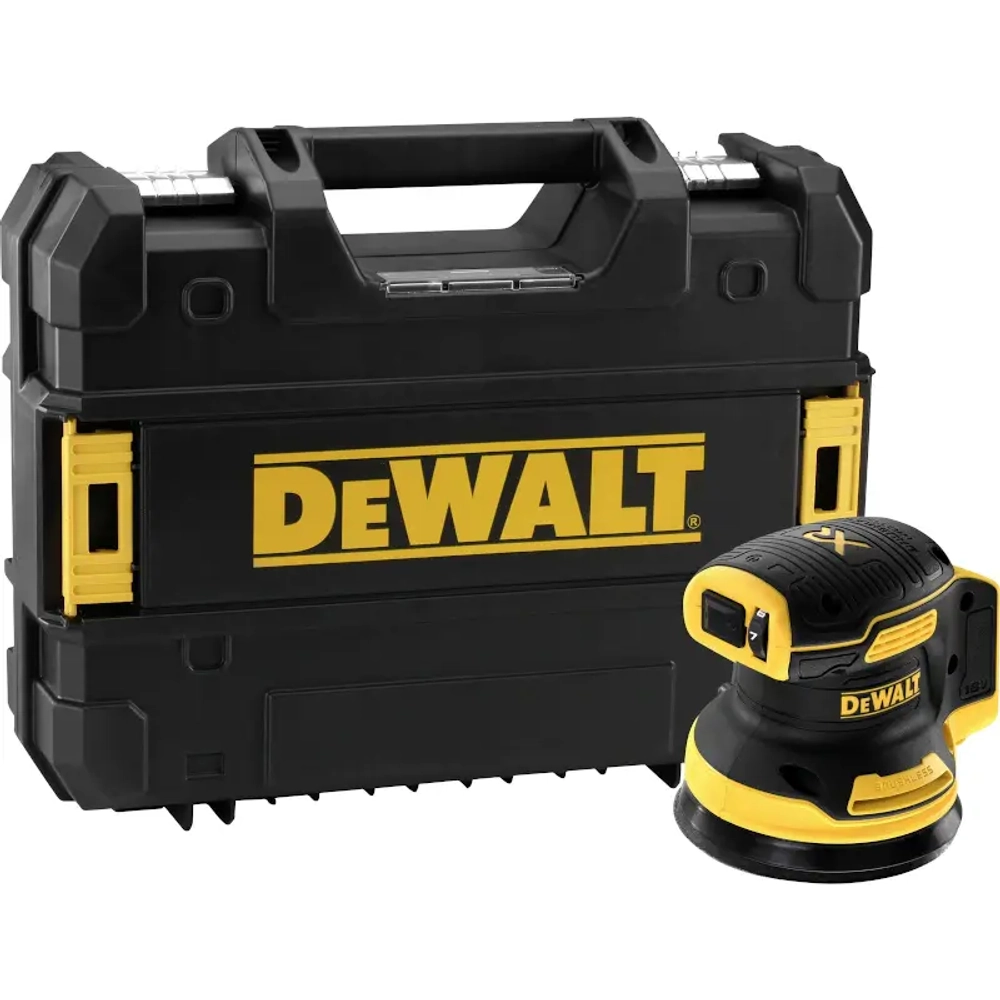 DeWalt DCW210NT-XJ аккумуляторная эксцентриковая шлифмашина (без АКБ и ЗУ)