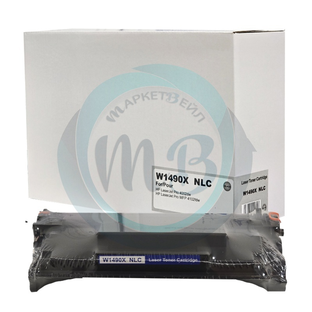 Картридж WBox, аналог HP W1490X для LaserJet Pro 4002/4102 (9.5K) Чип БезЛИМИТ