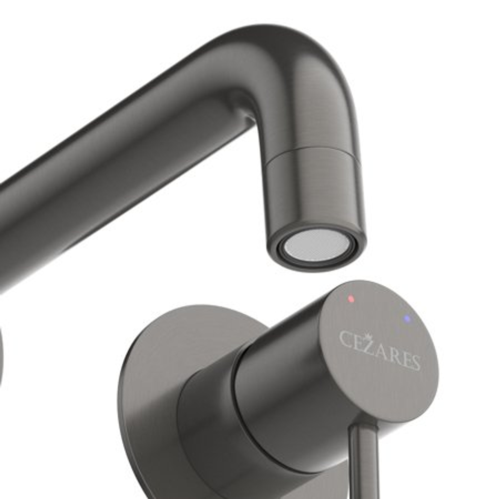 Смеситель для раковины встраиваемый CEZARES RELAX-BLI2-1-GM-W0
