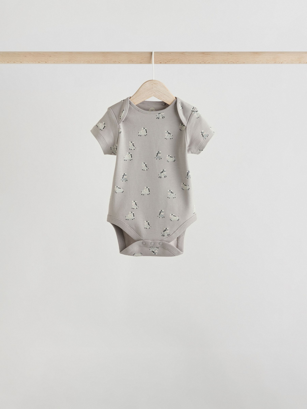 Боди с коротким рукавом для малышей Next E57-521, Серый, Бежевый