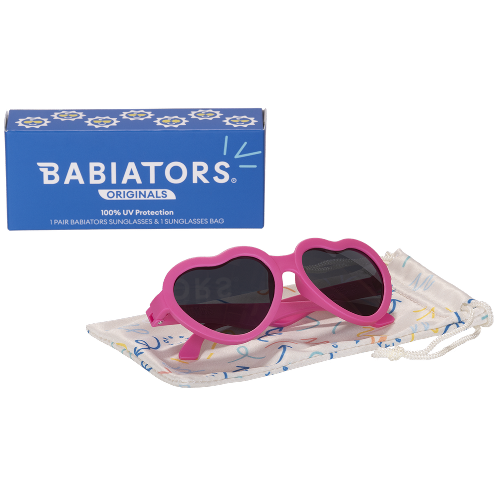 С/з очки Babiators Original Hearts Гламурный розовый