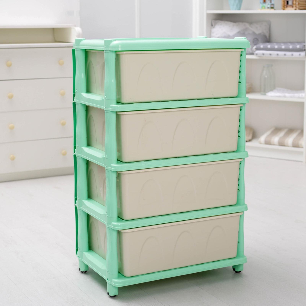 Комод "Мульти-пульти" 4-х секционный (широкий) (уп1) Арт. М2265