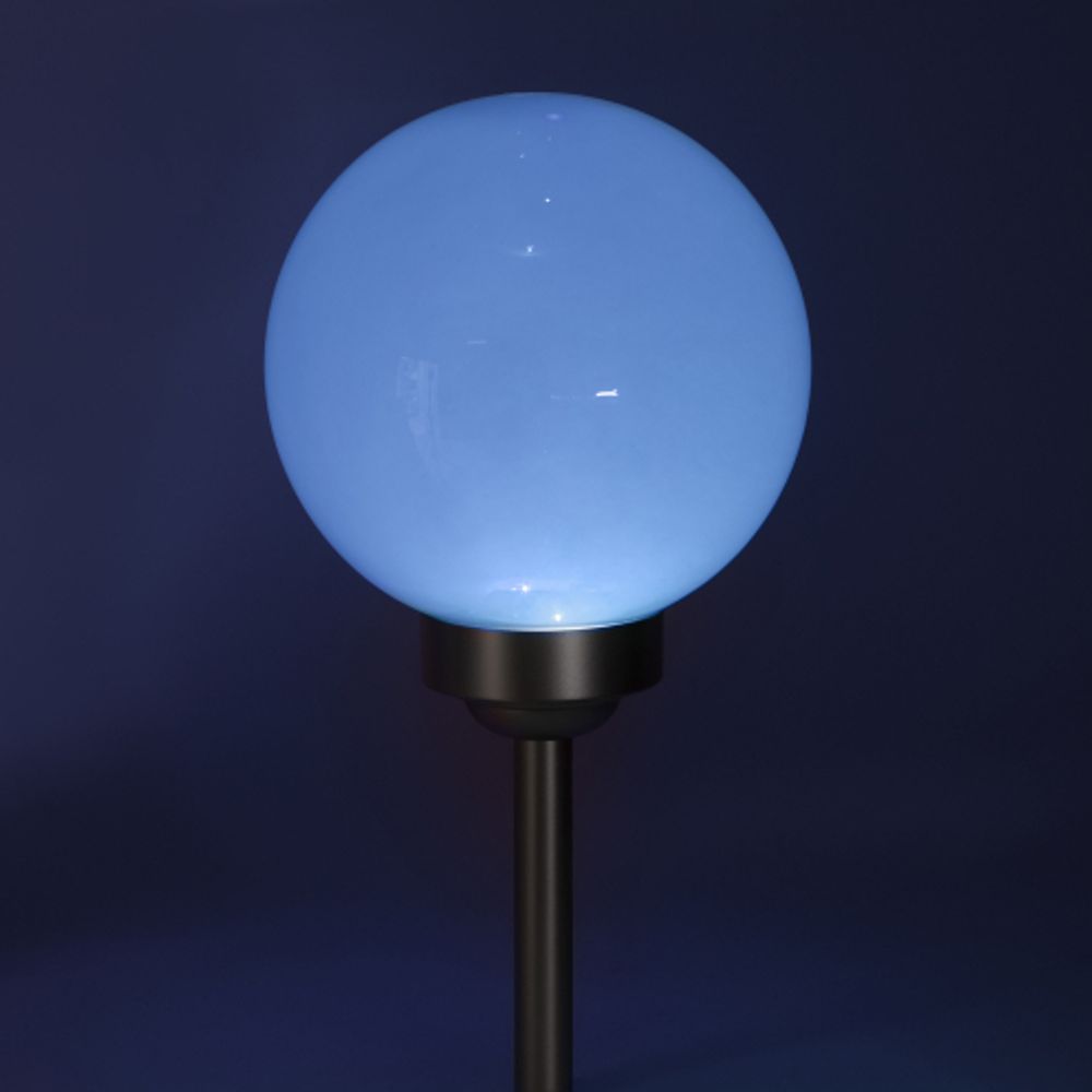 Светильник уличный ЭРА ERASF22-55 Шар на солненечной батарее садовый RGB d 20 см