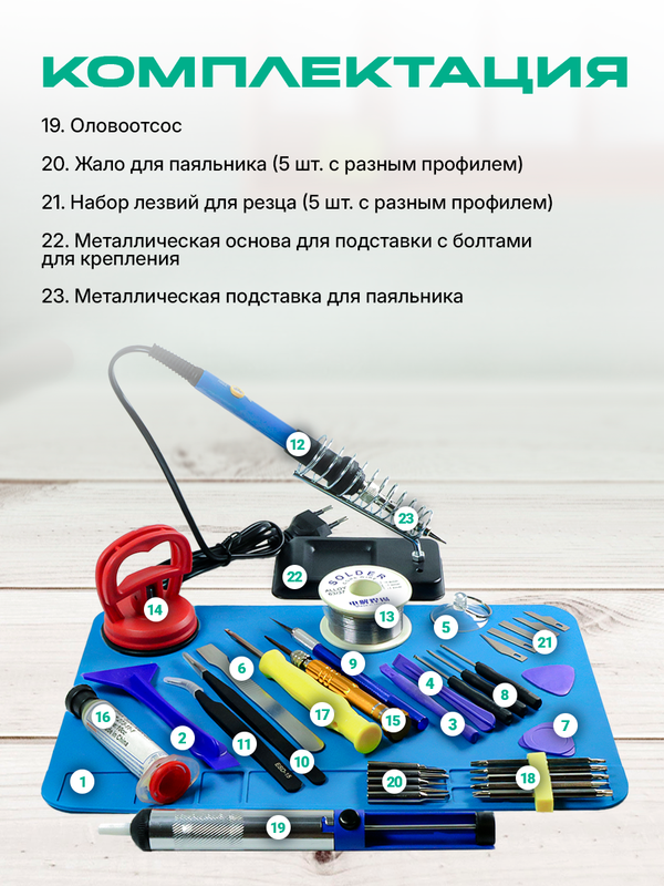 Набор мастера для ремонта смартфонов и планшетов (New)