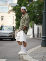 Шорты льняные | white