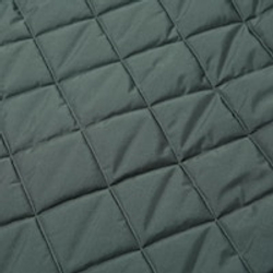 UNIQLO Куртка без воротника PUFFERTECH, оливково-зеленый