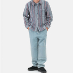 Куртки Stussy FW 23 Stripe Sherpa Shirt, 1110197