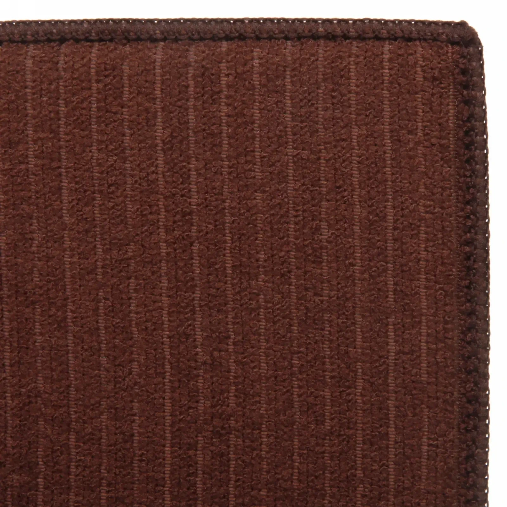 Коврик для сушки посуды 38*50см «Ромашки» коричневый