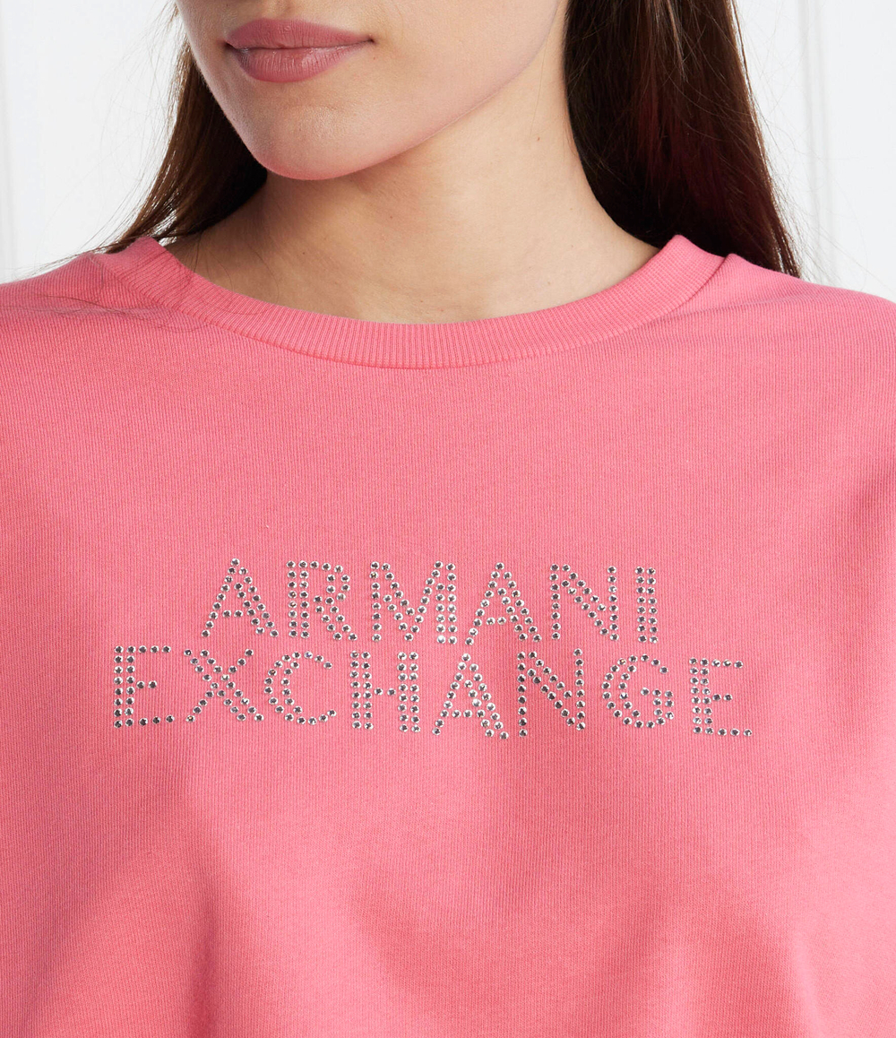 Худи Armani Exchange - розовый(3DYM90 YJFHZ)