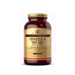 Solgar Triple Strength Omega-3 950 мг, 100 мягких таблеток - Поддерживает здоровье сердечно-сосудистой системы, суставов и кожи - Полезная добавка для сердца - Незаменимые жирные кислоты - Без ГМО, без глютена и молочных продуктов - 100 порций