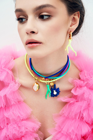 Чокер-шнур каучуковый