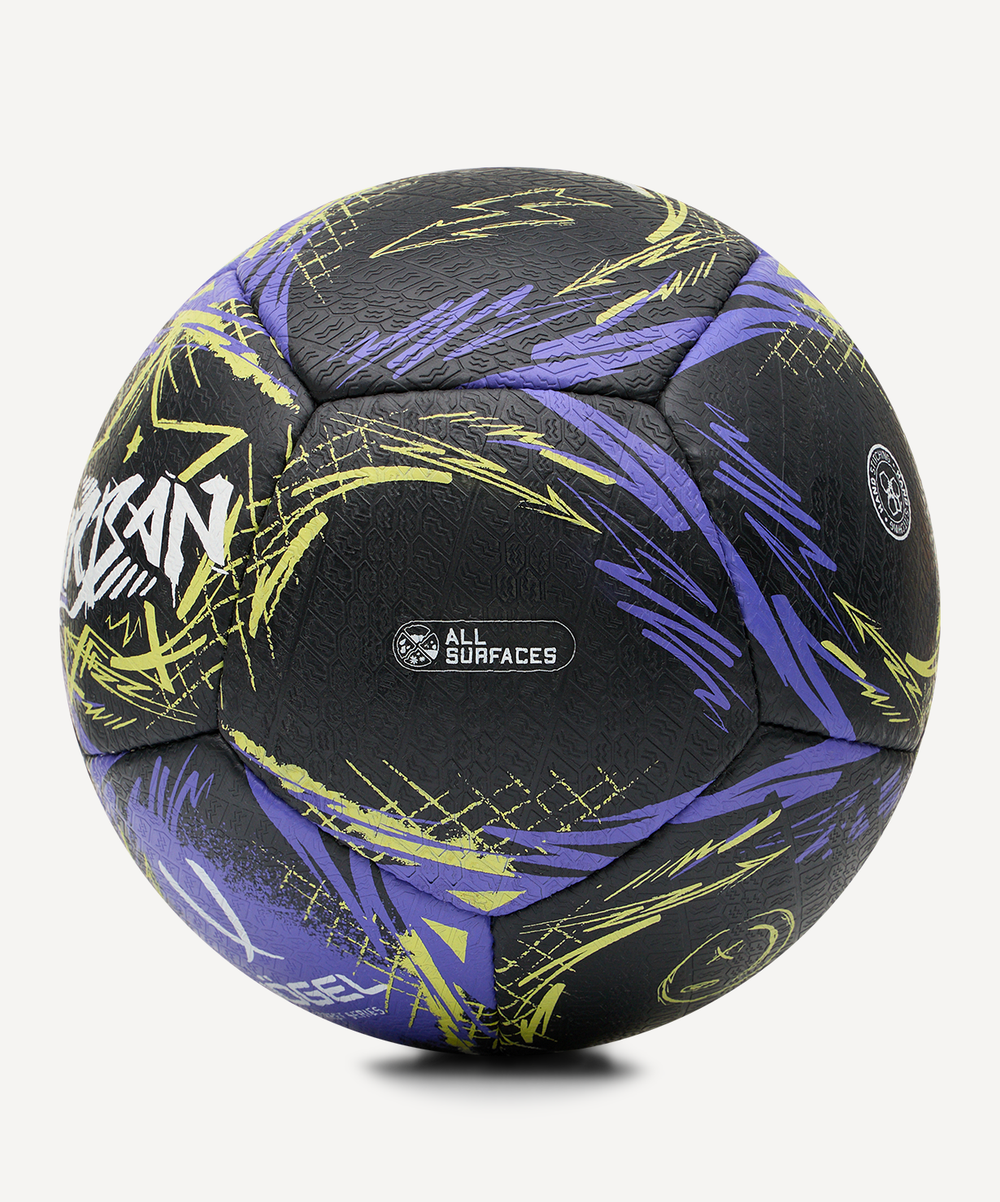 Мяч футбольный JÖGEL Urban №5, черный