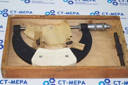 Микрометр МКП- 150 (125-150мм.) Ц/д 0,01мм. ТУ 2-034-771-74 с хранения СССР (Уценка)