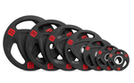 Диск 51 мм. NEO обрезиненный с 3-мя хватами 25 кг, VictoryFit VF-ST51250