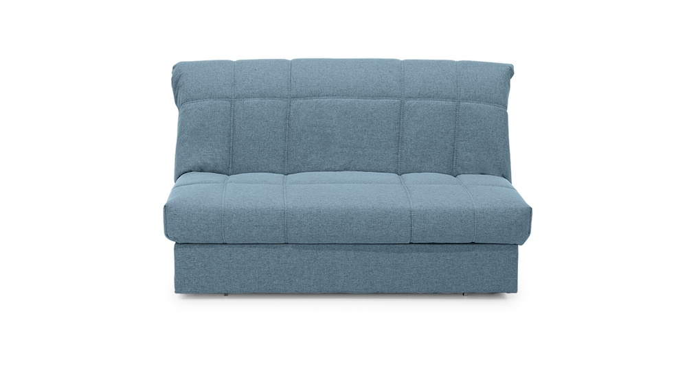 Диван Виа Лайт Strong Plus 09 120*105*88 см, Синий Рогожка Аккордеон Фиеста