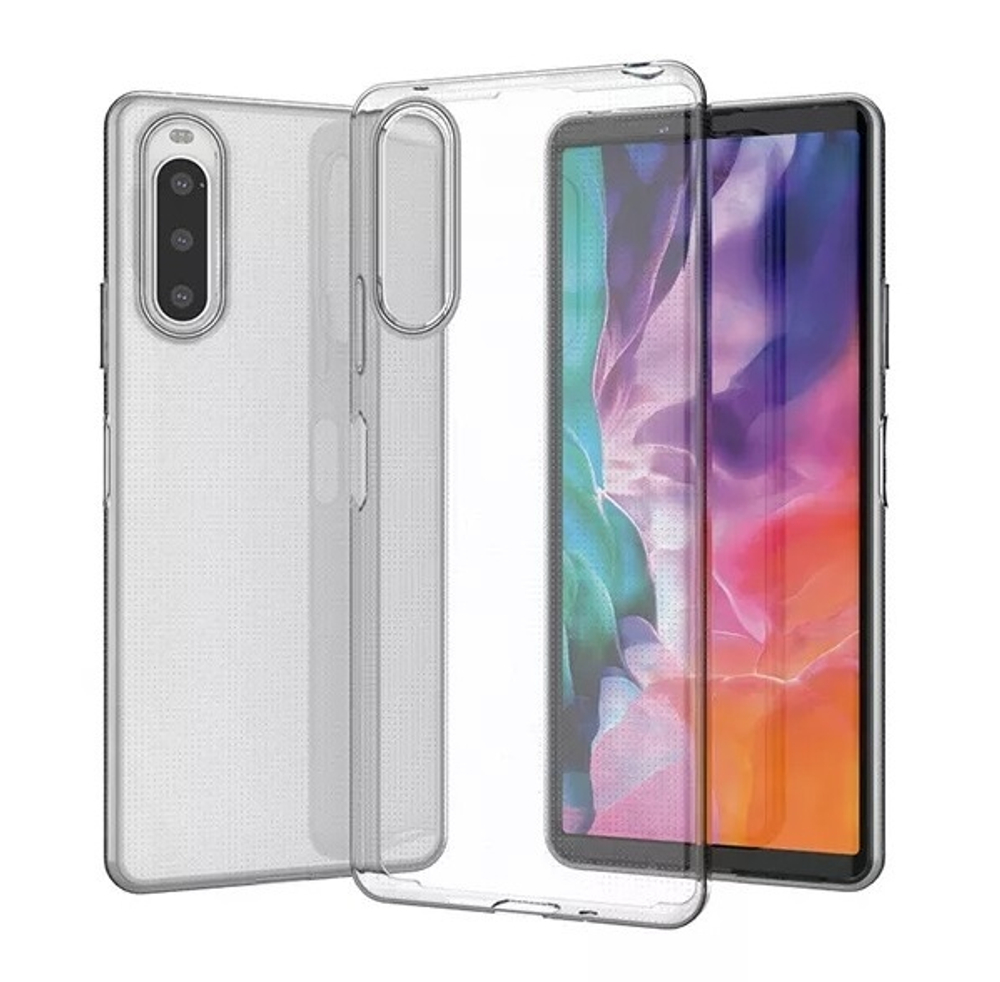 Тонкий силиконовый чехол для Sony Xperia 10 IV, Mark 4 с 2022 года, серия Ultra Clear от Caseport