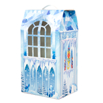 Коробка "Ледяной замок Деда Мороза", 22х17,5х41 см