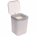 Контейнер для мусора 1,5л белый