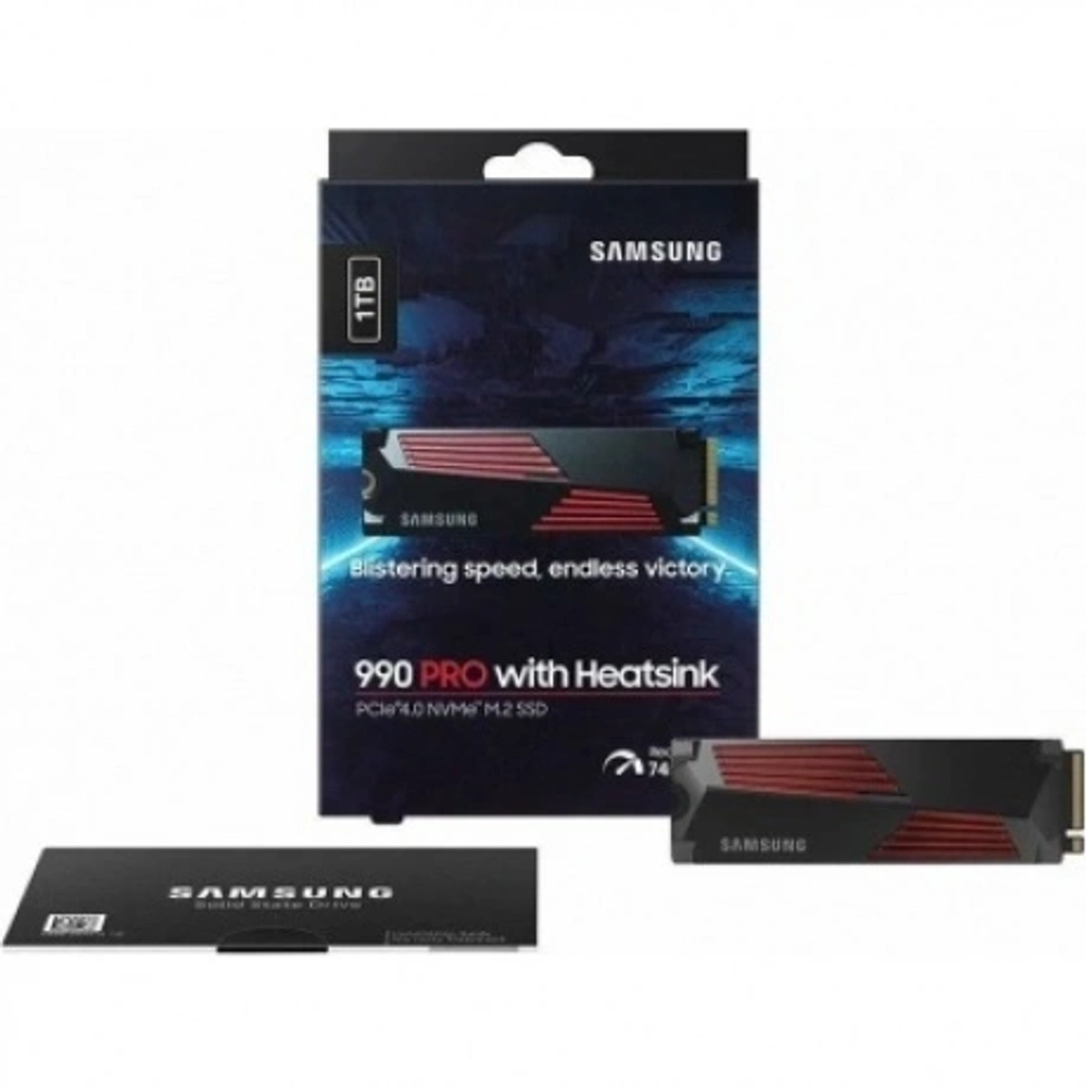 Накопитель SSD Samsung 990 PRO Black M.2 2280 1TB (MZ-V9P1T0CW)