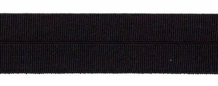 Лента эластичная, (резинка) 20мм черная VT (20)