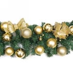 Гирлянда хвойная «Сказочное чудо» 1,8 м d=30 см, ПВХ, золото (SST1950R-180)