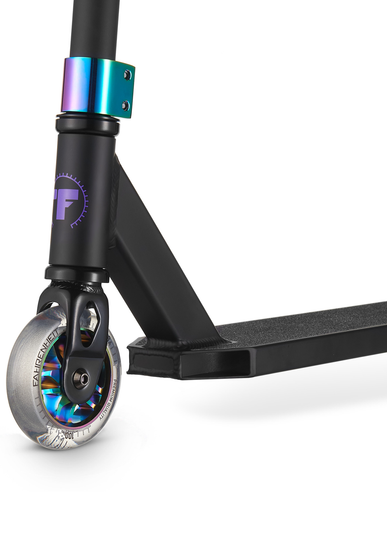 Самокат трюковый Fahrenheit F1 черный/неохром