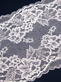 03-267 ОПТ Кружево эластичное 22 см, телесный 126