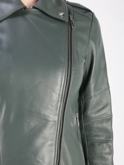 Кожаная куртка демисезонная косуха