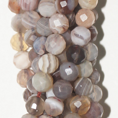 Агат Ботсвана юв. огранка бусины 2.8мм 3.7мм