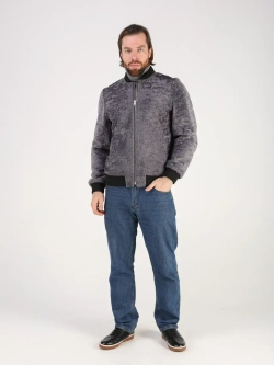 Дубленка натуральная куртка зимняя двухсторонняя шуба бобмер