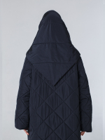 Утепленный платок "Косынка". Черный