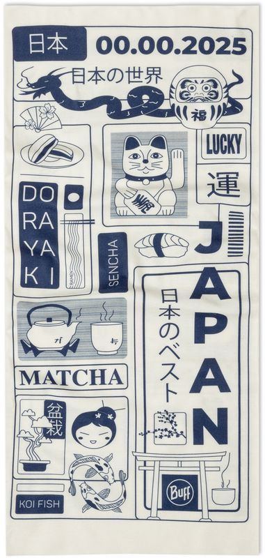 Бандана-труба Buff Original Kuraco Cloud Фото 4