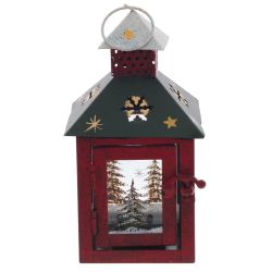 GAEM Подсвечник "Фонарь",L10 W10 H18,5 см, 2в.