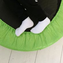 Батут с поручнем DFC JUMPFIT 36&#39;&#39; зеленый