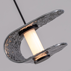 Подвесной светильник MD24020901-3A black/smoky