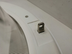 IWSB5105 кт99 Люк в сборе для стиральной машины Indesit IWSB5105 б/у