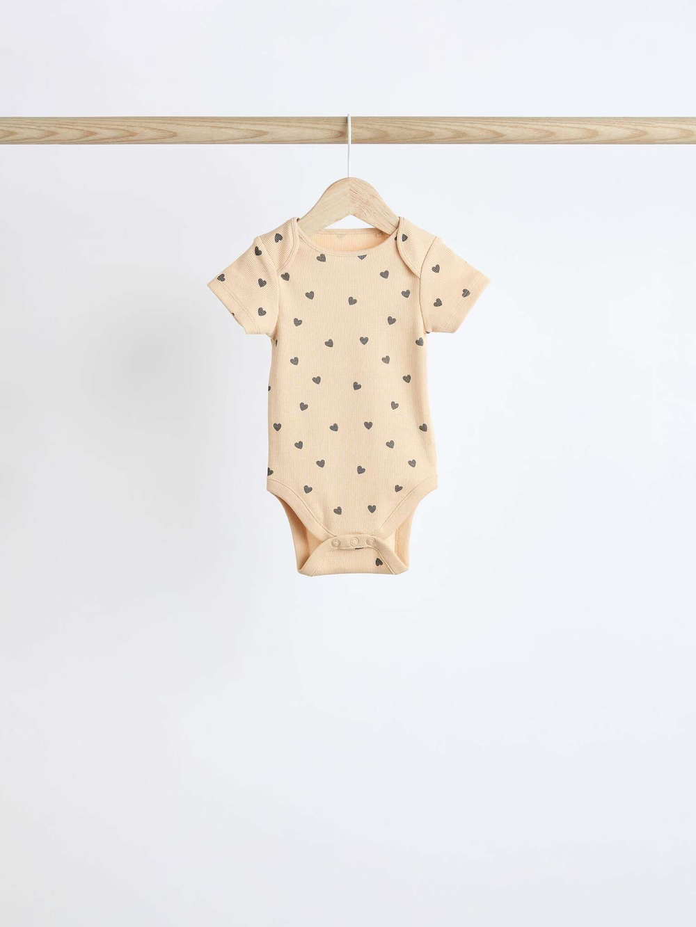 Боди с коротким рукавом для малышей Next Q53-863, 5 шт., Бежевый, Розовый